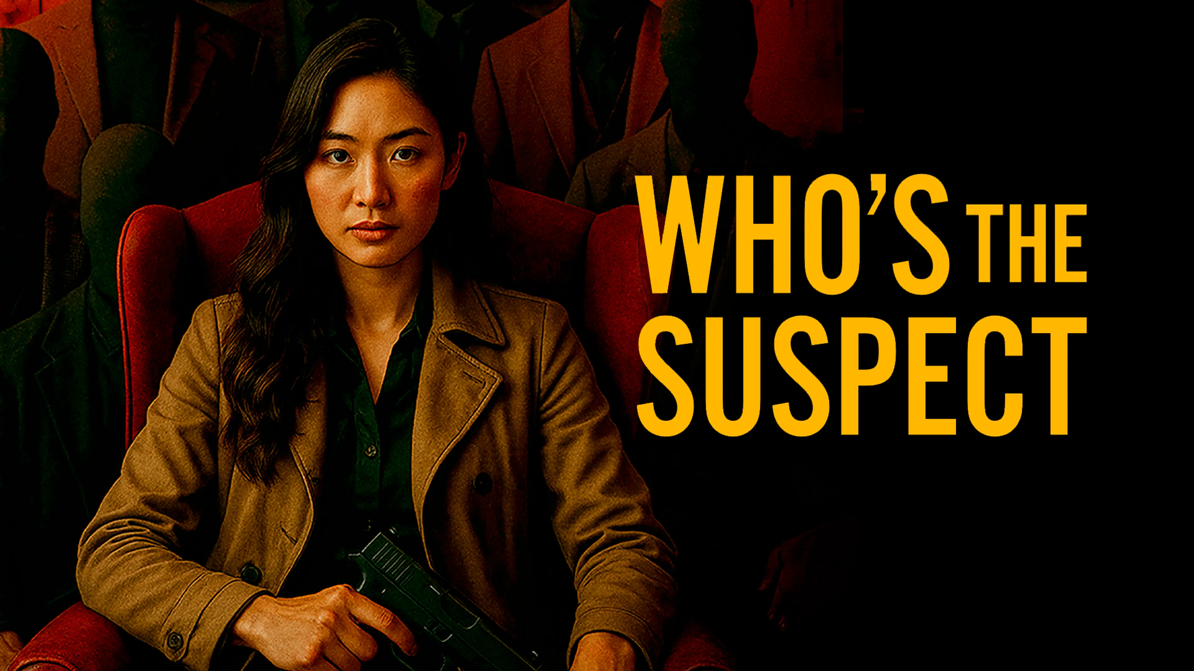 Who's the Suspect poster